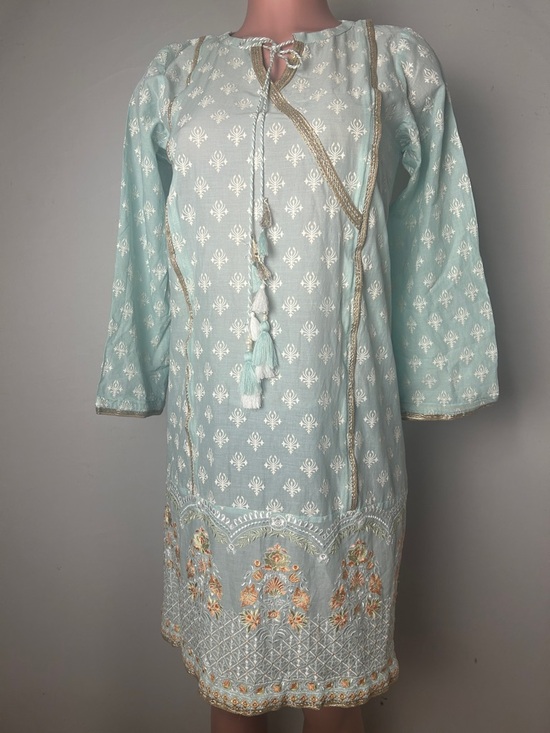 J.Pret Dresses & Skirts - J. Pret Women's 100%Cotton Kurta Embroidered Size Small. 1 Piece